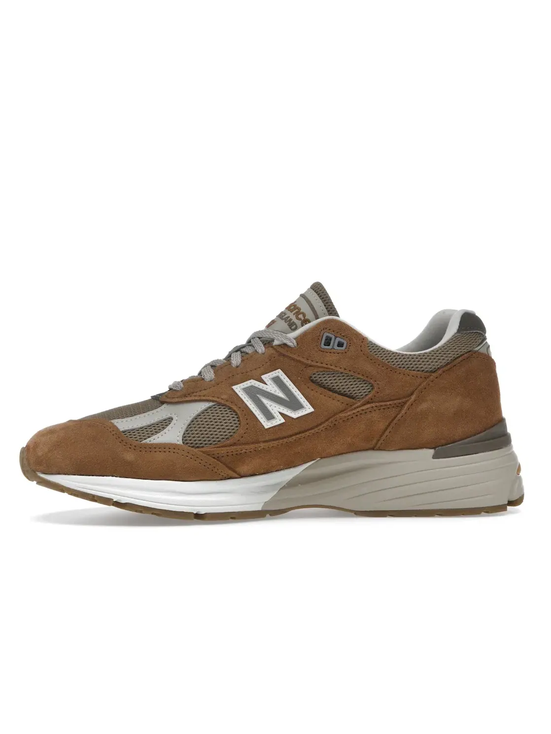 Мужские кроссовки Lifestyle New Balance 991v2, Carmel Cafe/Dijon — изображение 3 из 4
