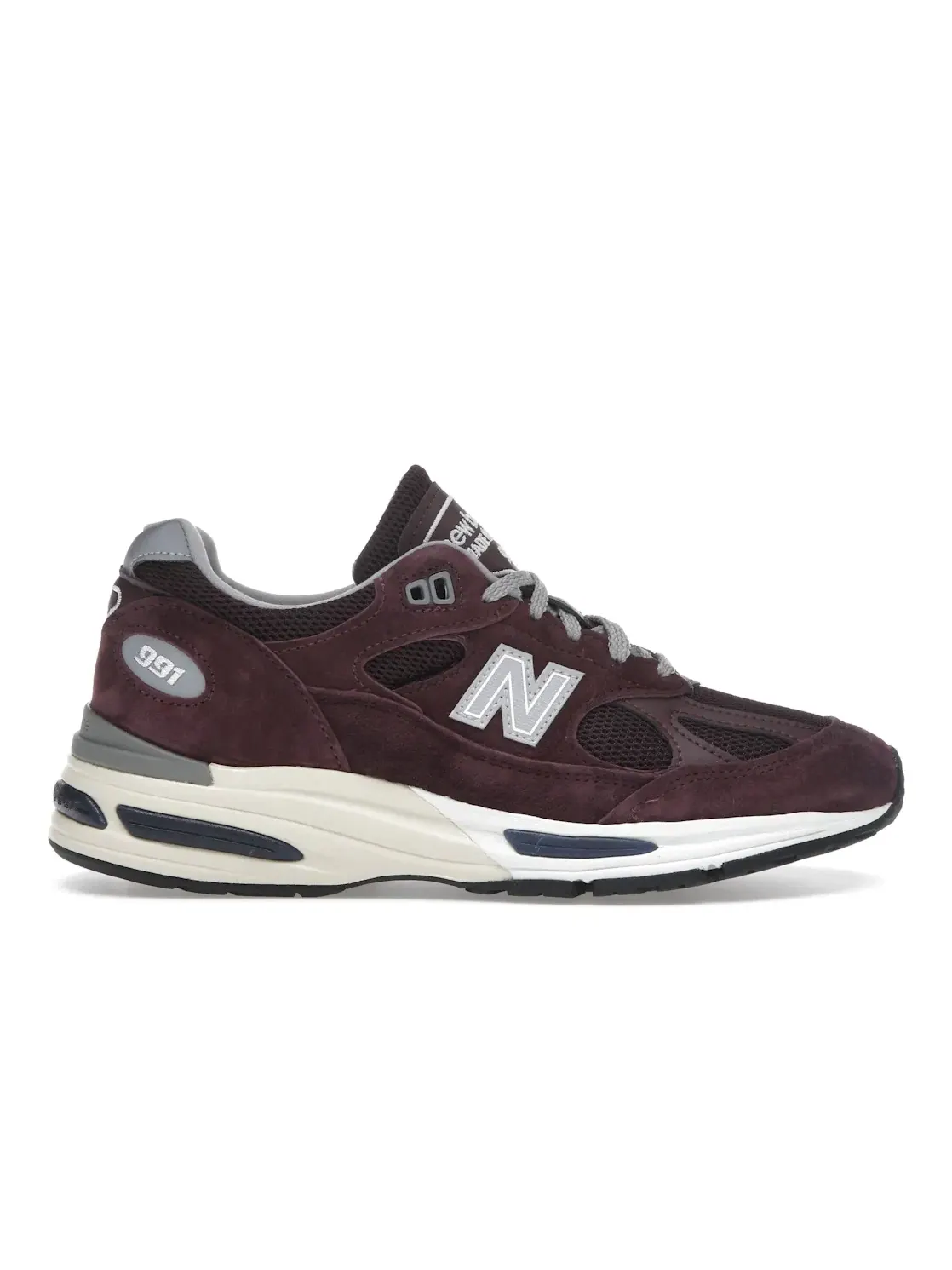 Мужские кроссовки Lifestyle New Balance 991v2 — изображение 1 из 4, коричневый