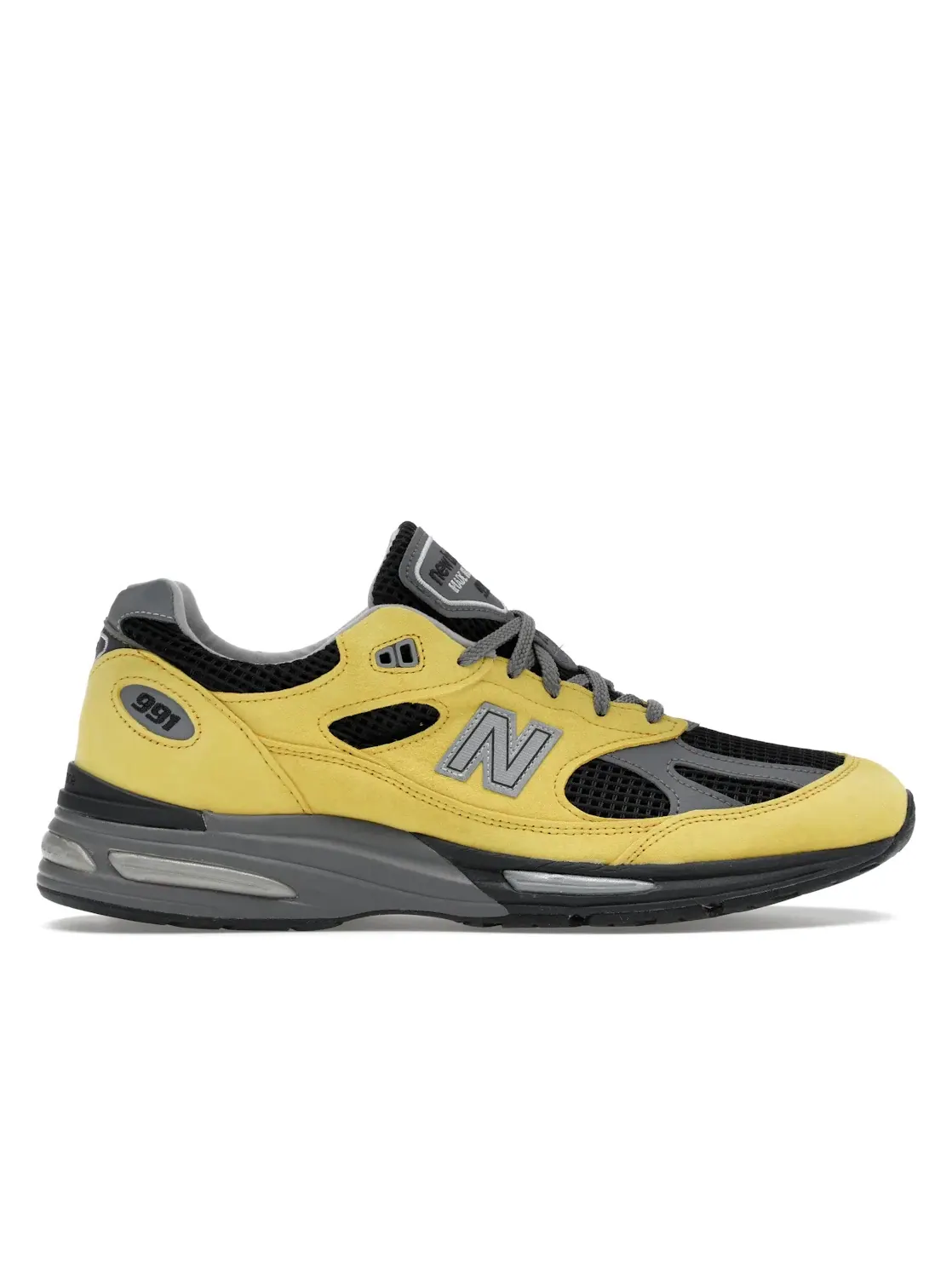 Мужские кроссовки Lifestyle New Balance 991v2 — изображение 1 из 4, желтый/черный/серый
