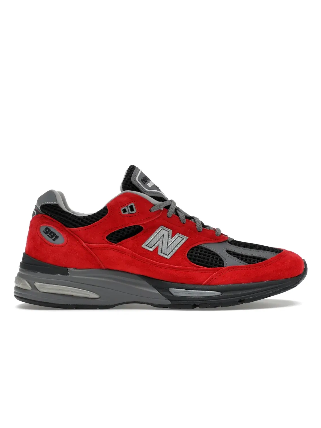 Мужские кроссовки Lifestyle New Balance 991v2 New Balance — изображение 1 из 4, красный/черный/серый