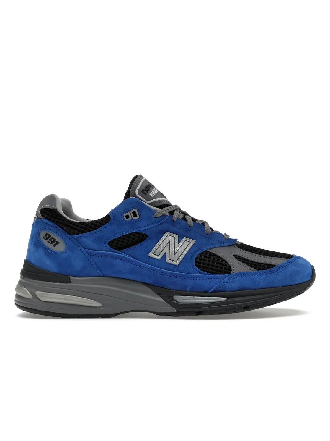 Мужские кроссовки Lifestyle New Balance 991v2 — изображение 1 из 4, синий/черный/серый