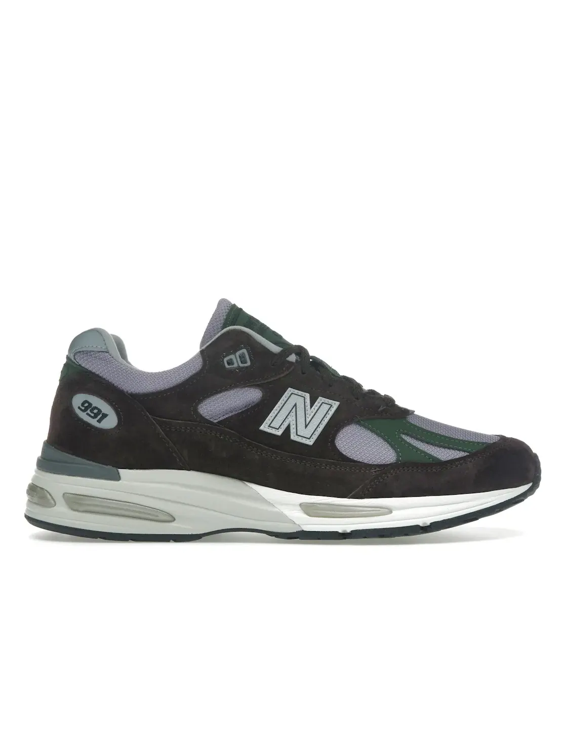 Мужские кроссовки Lifestyle New Balance 991v2 — изображение 1 из 4, коричневый