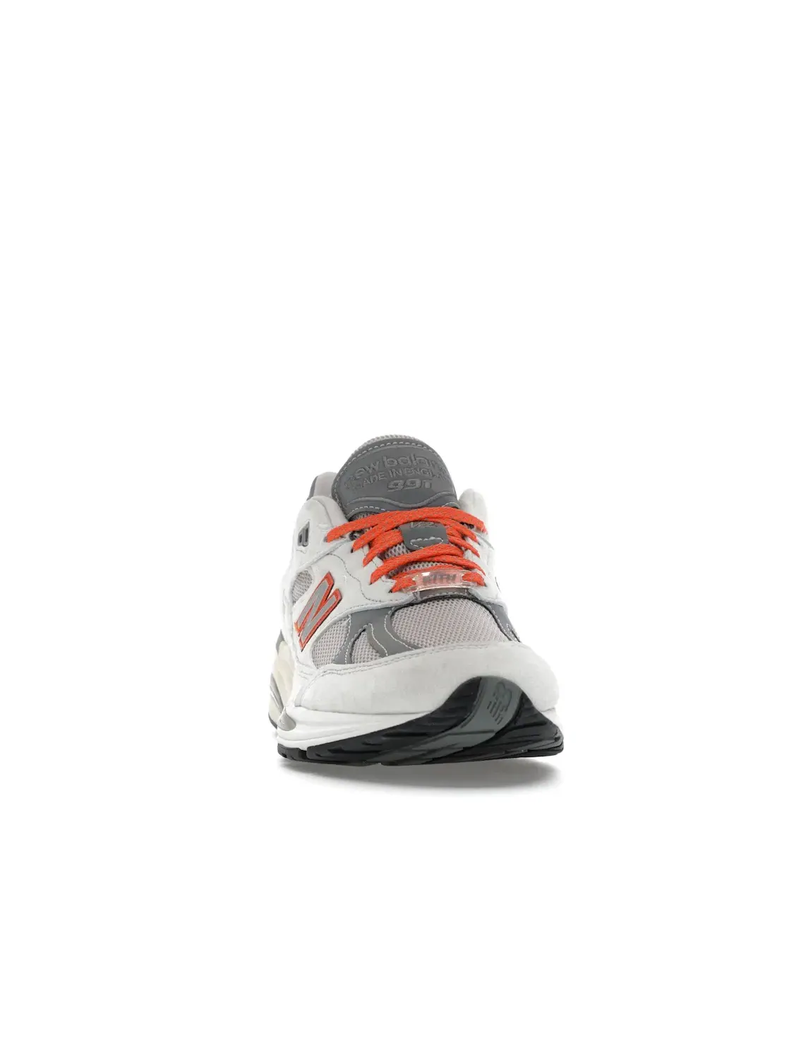 Мужские кроссовки Lifestyle с принтом New Balance 991v2, Antarctica/Ancient Scroll/Castlerock/Scarlet Ibis