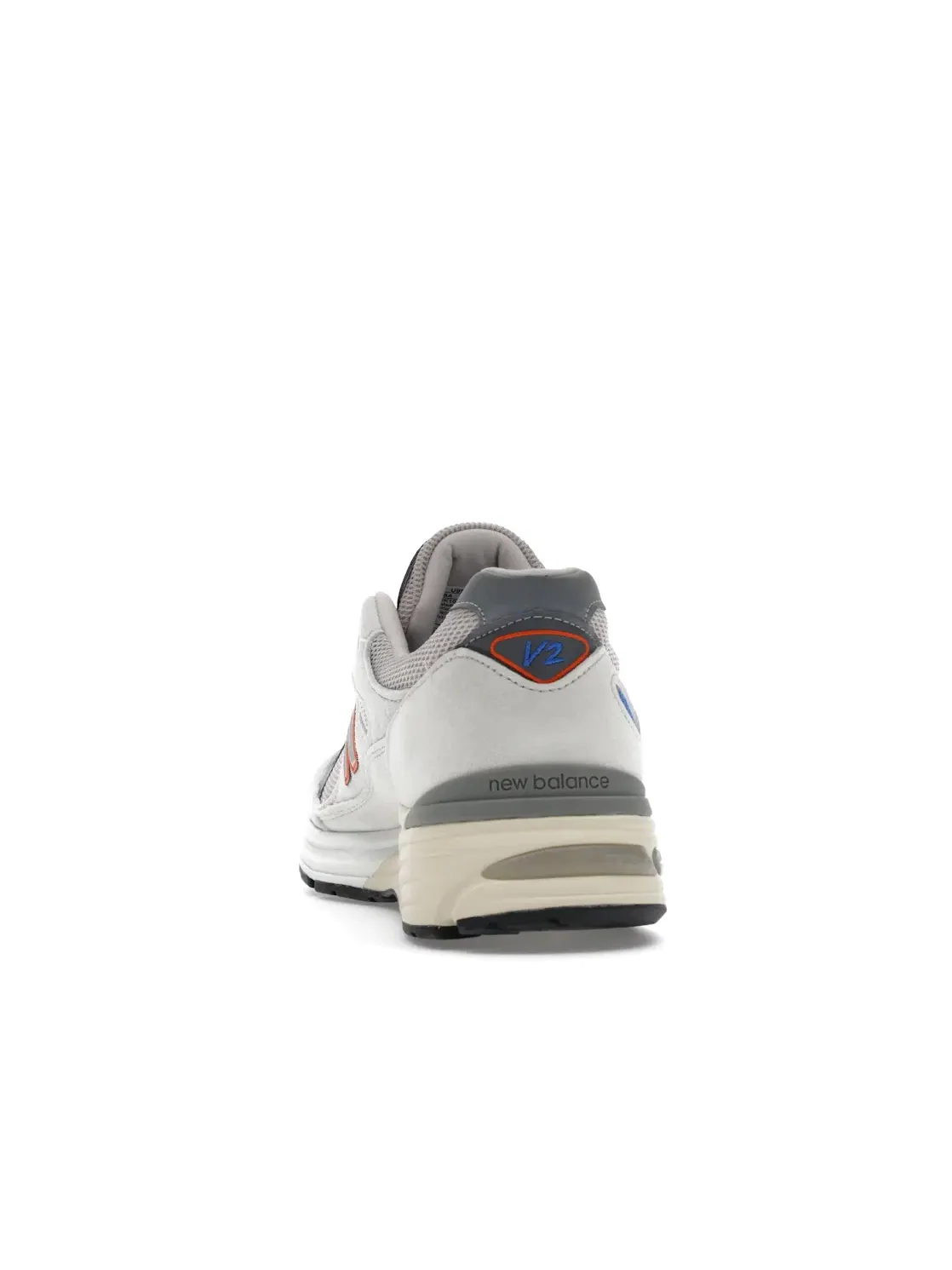 Мужские кроссовки Lifestyle с принтом New Balance 991v2, Antarctica/Ancient Scroll/Castlerock/Scarlet Ibis