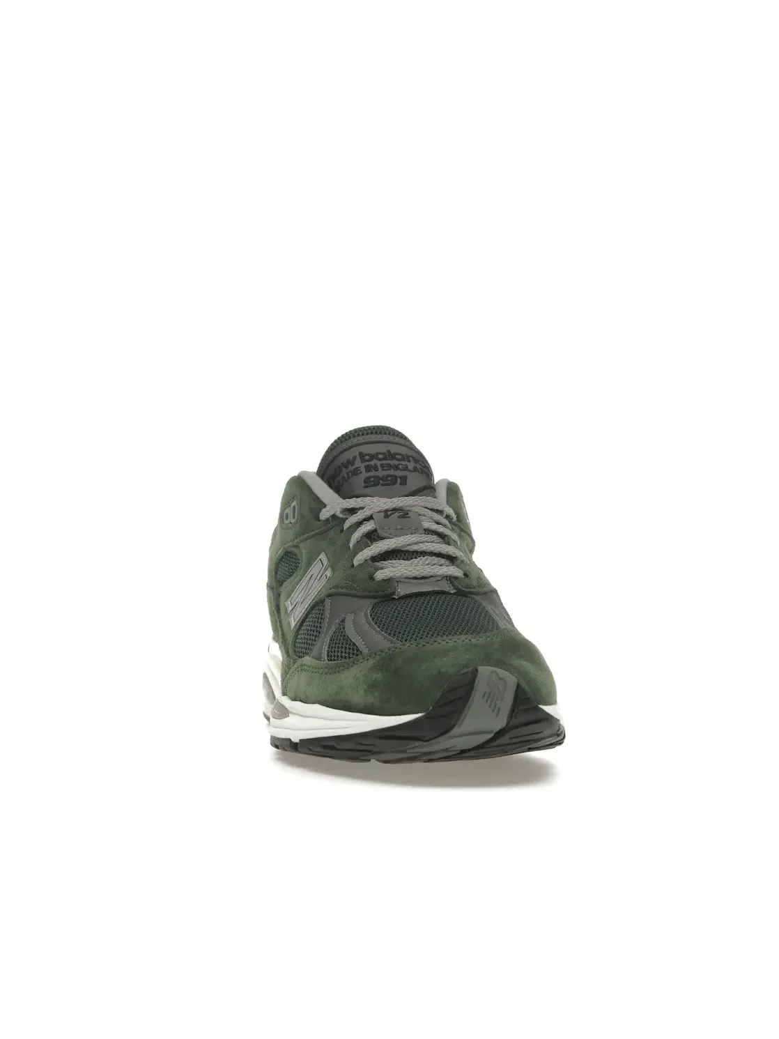 Мужские кроссовки Lifestyle New Balance 991v2 — изображение 2 из 4, зеленый/черный