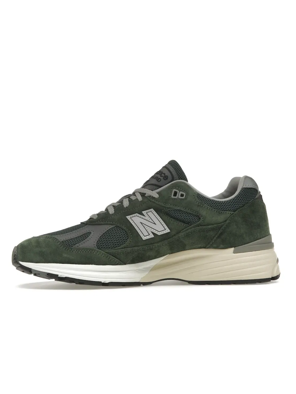 Мужские кроссовки Lifestyle New Balance 991v2 — изображение 3 из 4, зеленый/черный