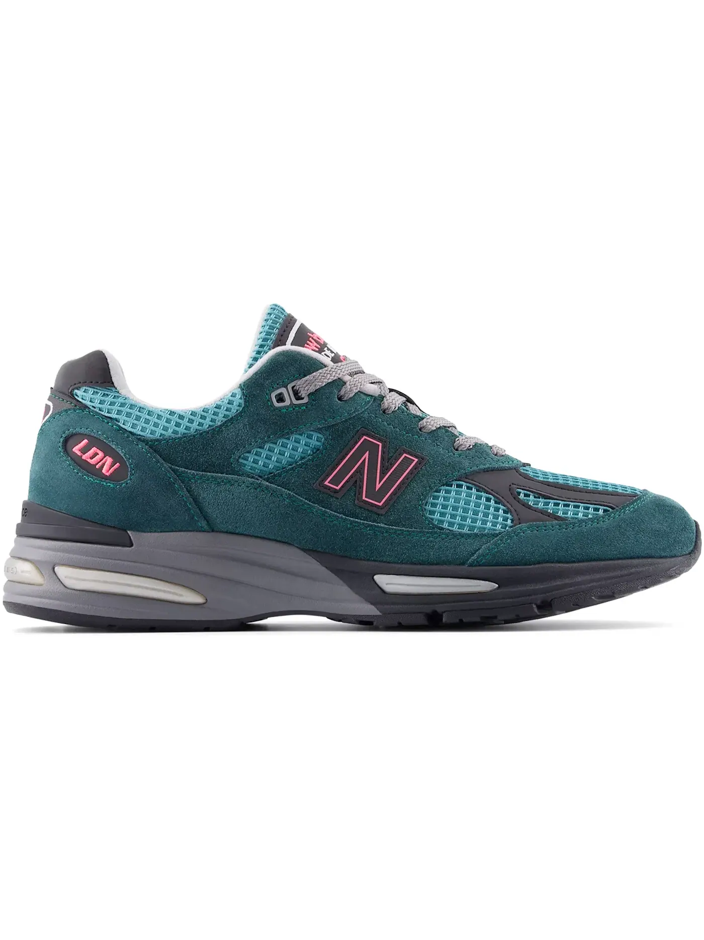 Мужские кроссовки Lifestyle New Balance 991v2 — изображение 1 из 1, зеленый