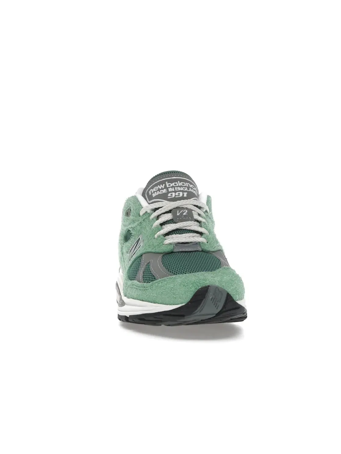 Мужские кроссовки Lifestyle New Balance 991v2 — изображение 2 из 4, зеленый