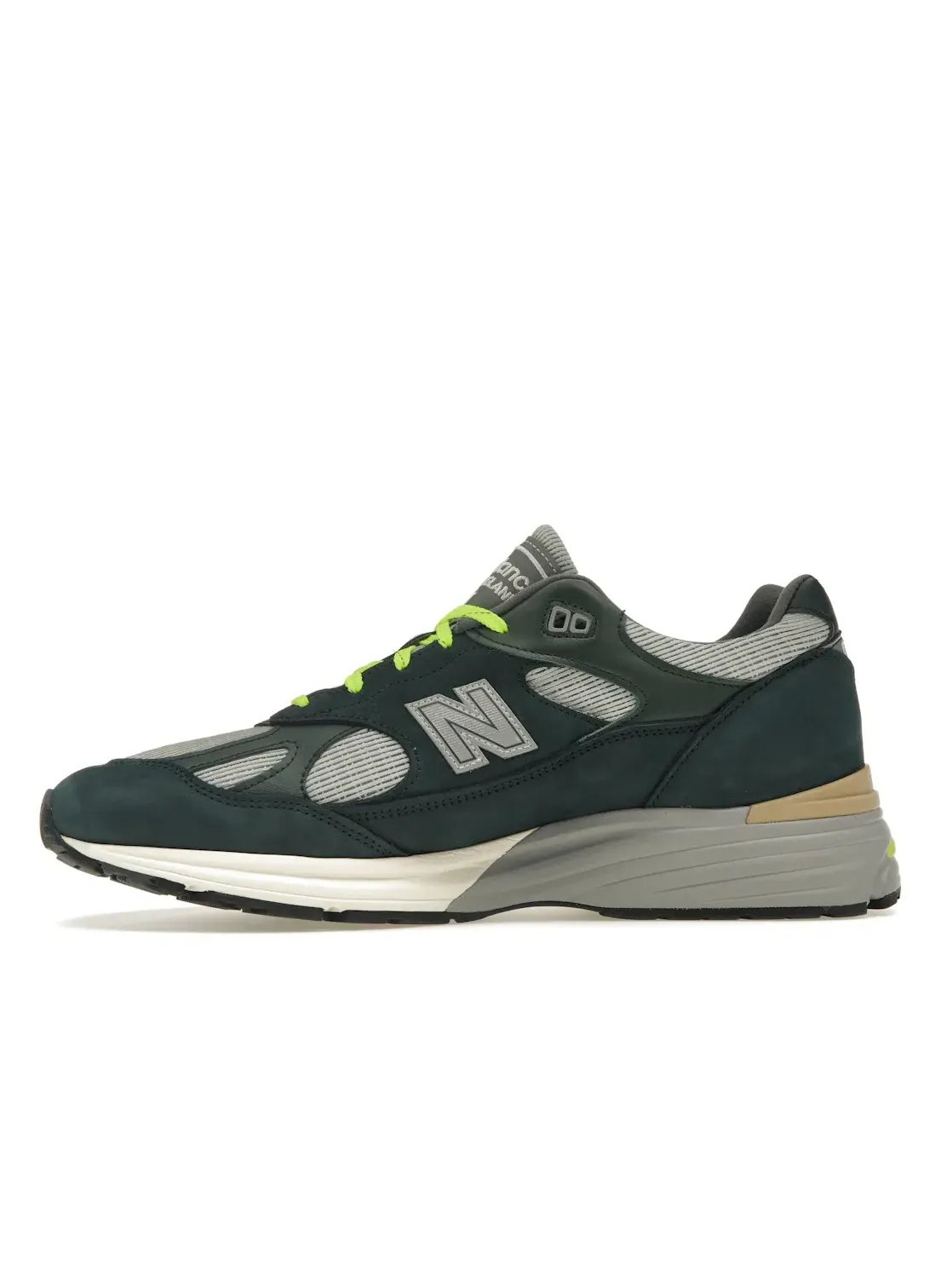 Мужские кроссовки Lifestyle New Balance 991v2 Patta — изображение 3 из 4, зеленый