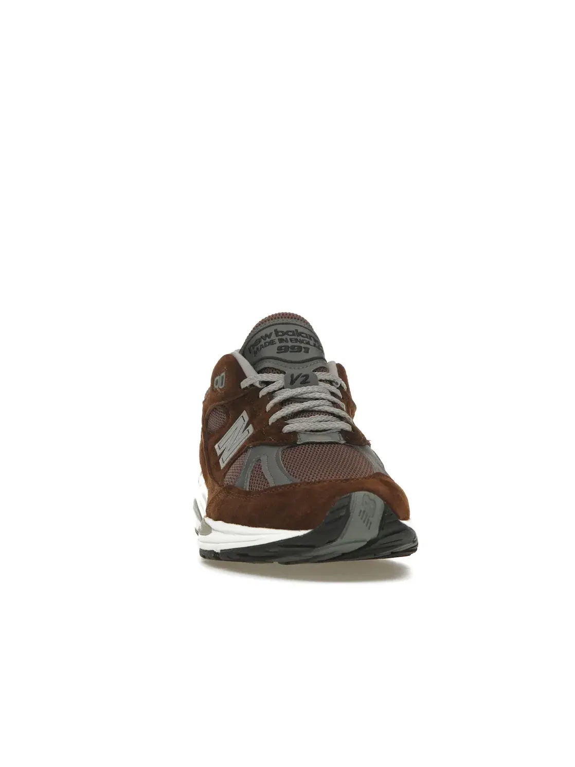 Мужские кроссовки Lifestyle New Balance 991v2 — изображение 2 из 4, коричневый