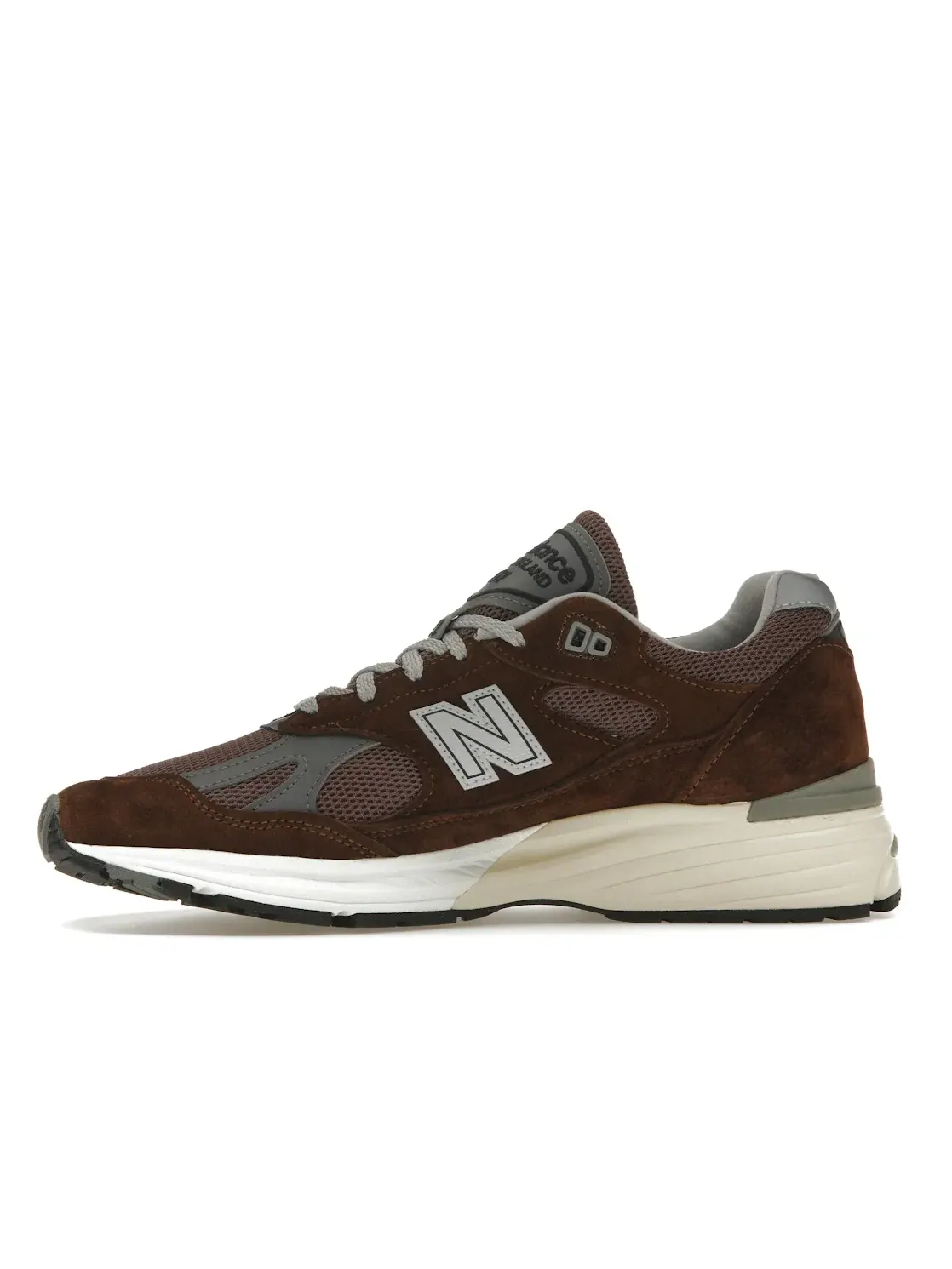 Мужские кроссовки Lifestyle New Balance 991v2 — изображение 3 из 4, коричневый