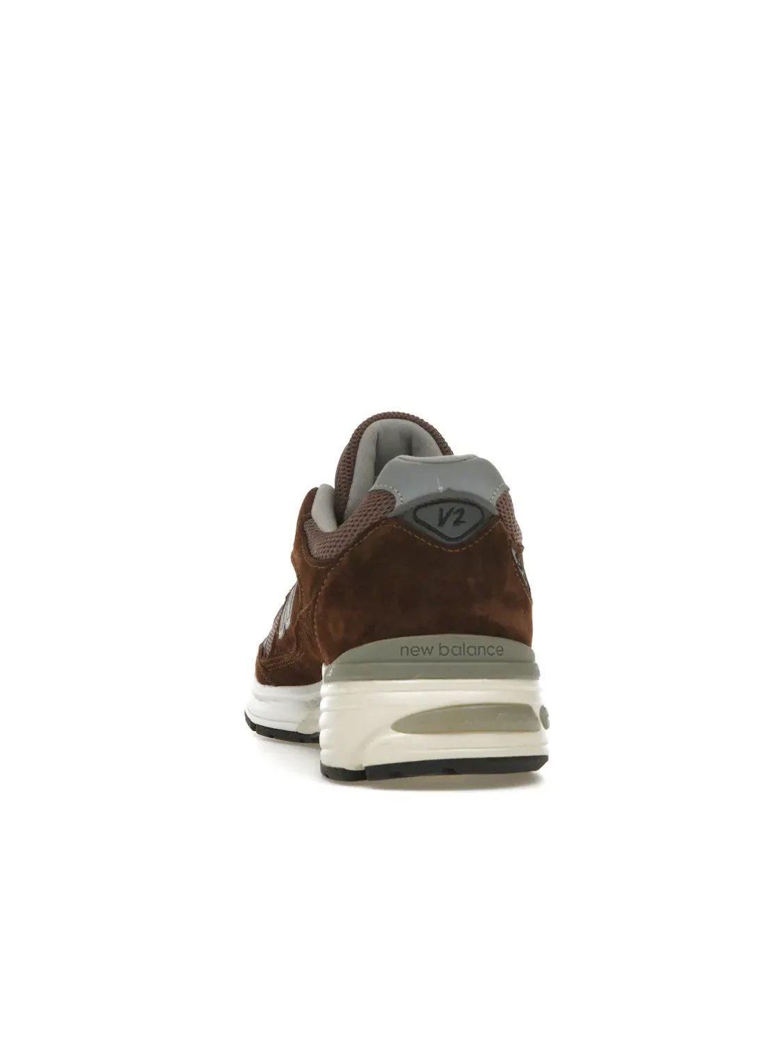 Мужские кроссовки Lifestyle New Balance 991v2 — изображение 4 из 4, коричневый