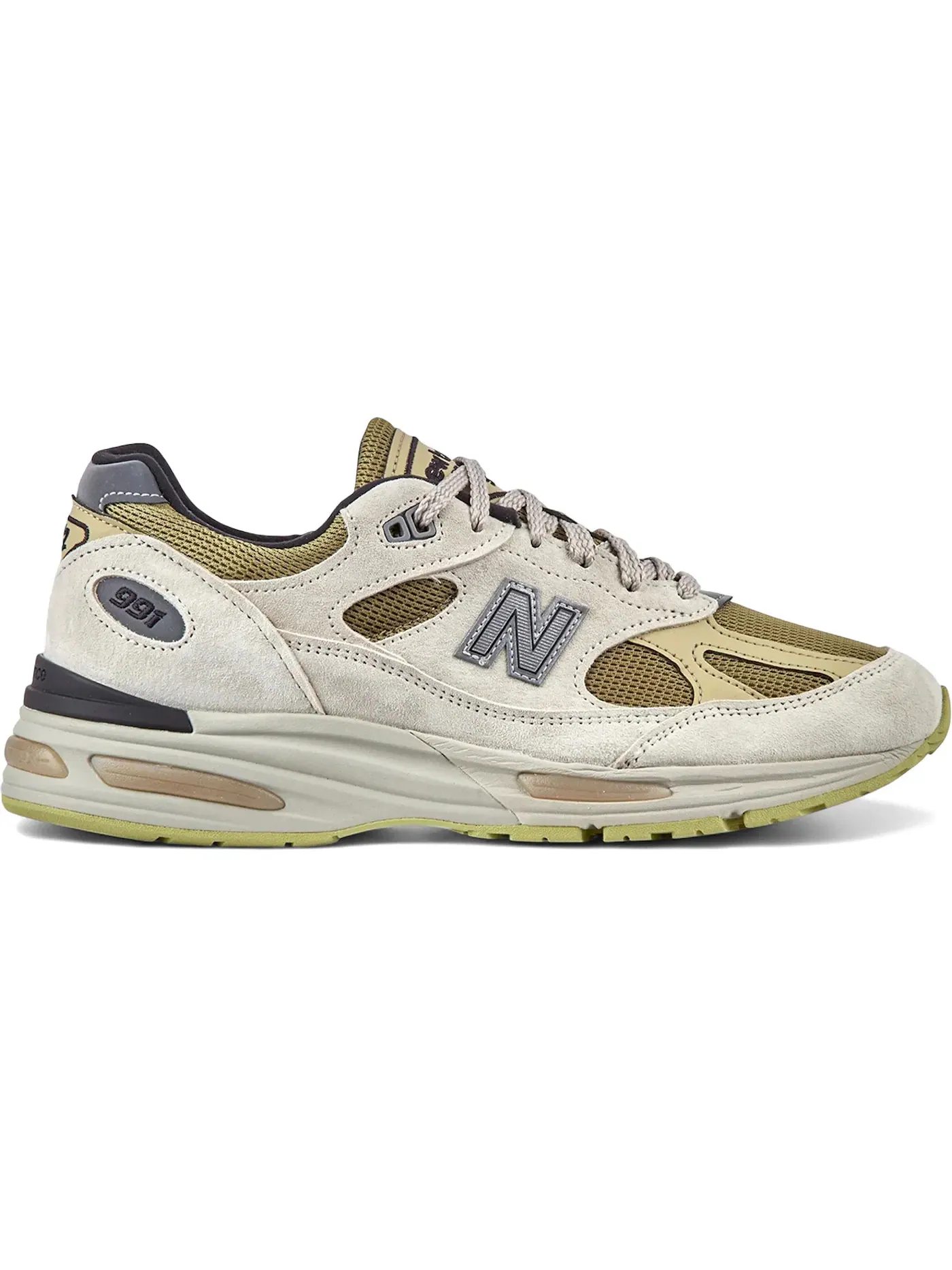 Мужские кроссовки Lifestyle New Balance 991v2 New Balance — изображение 1 из 1, серебристый