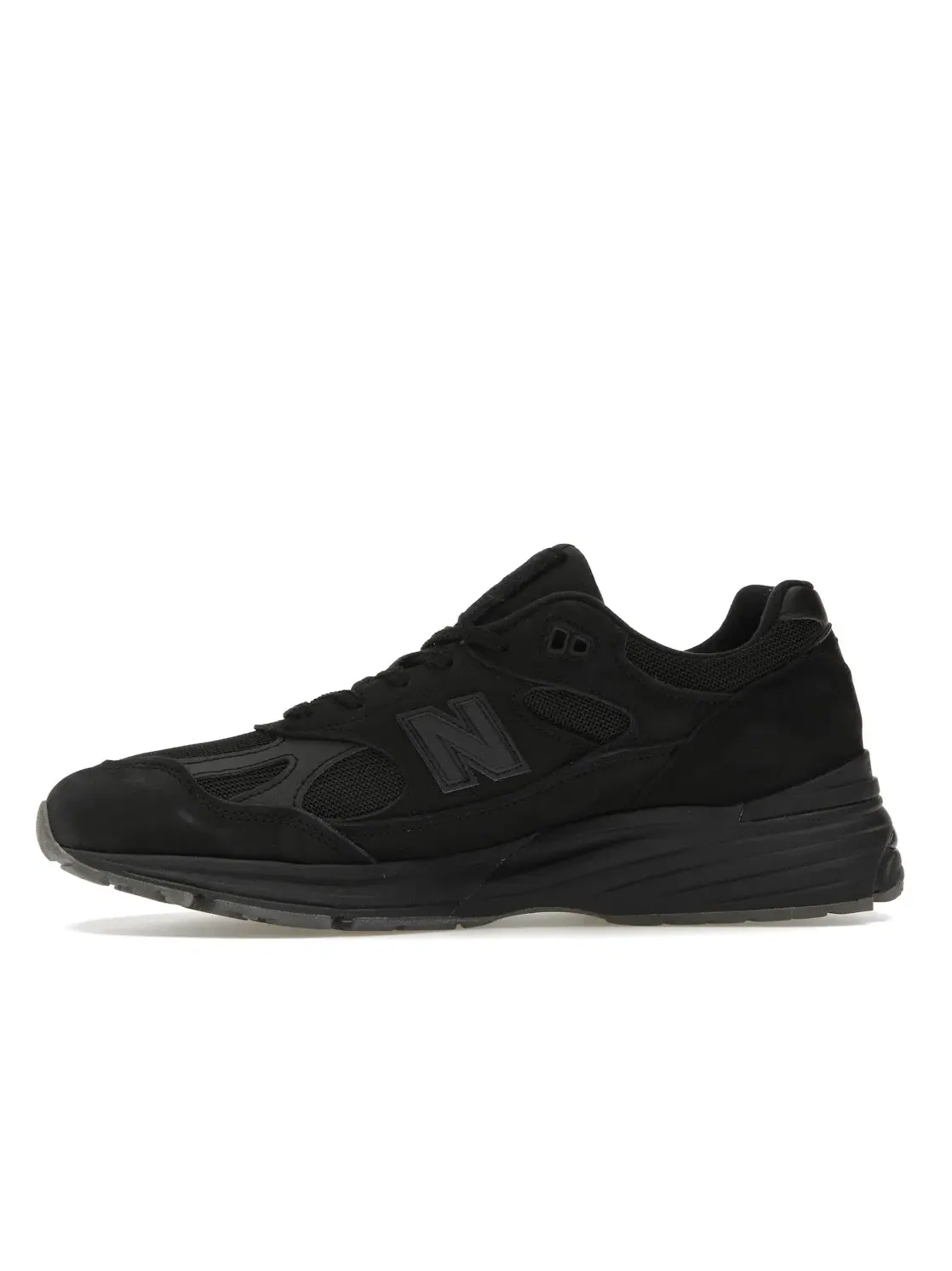 Мужские кроссовки Lifestyle New Balance 991v2 Stone Island Ghost Pack — изображение 3 из 4, черный/черный