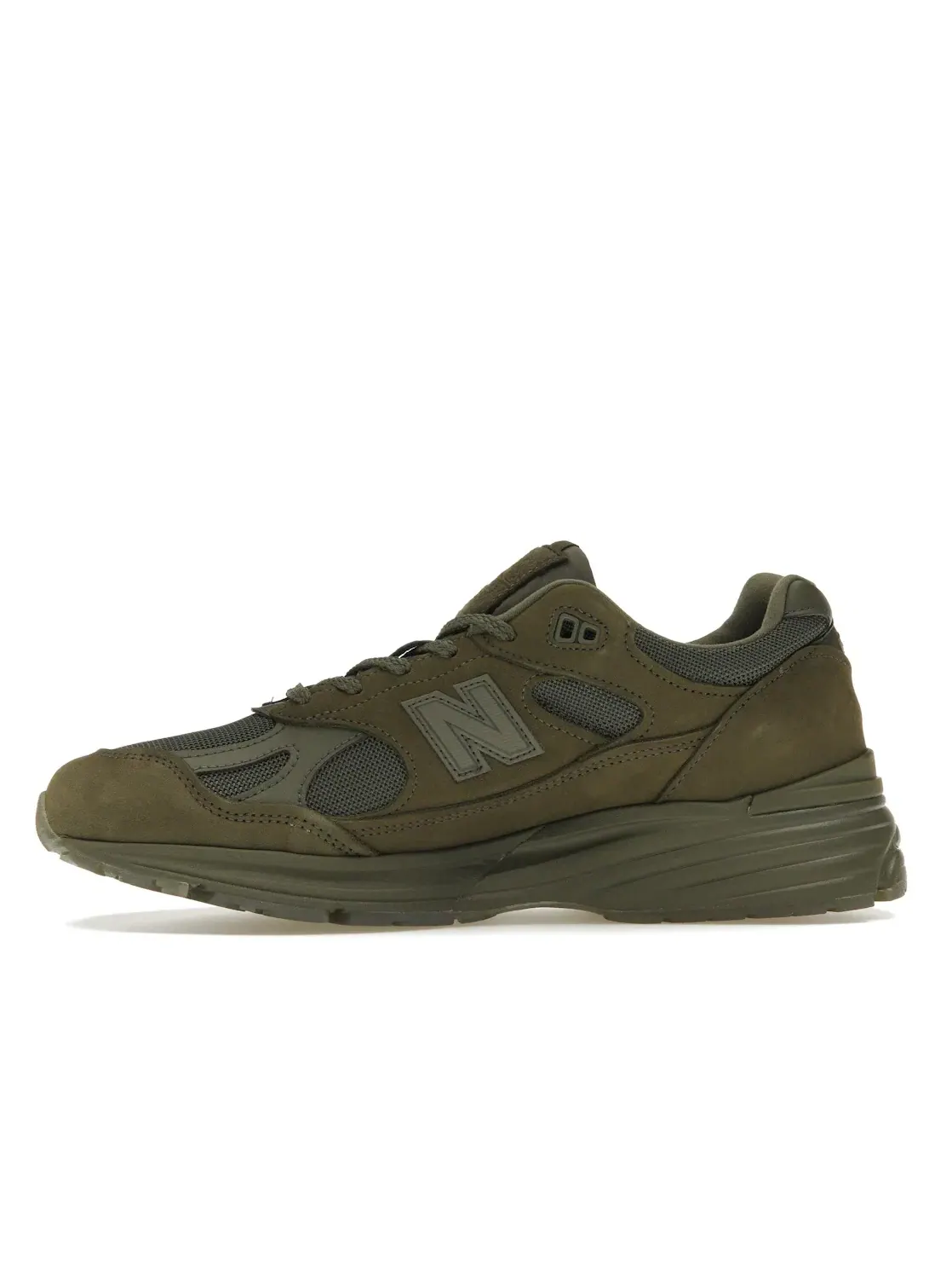 Мужские кроссовки Lifestyle New Balance 991v2 Stone Island Ghost Pack — изображение 3 из 4, зеленый/зеленый