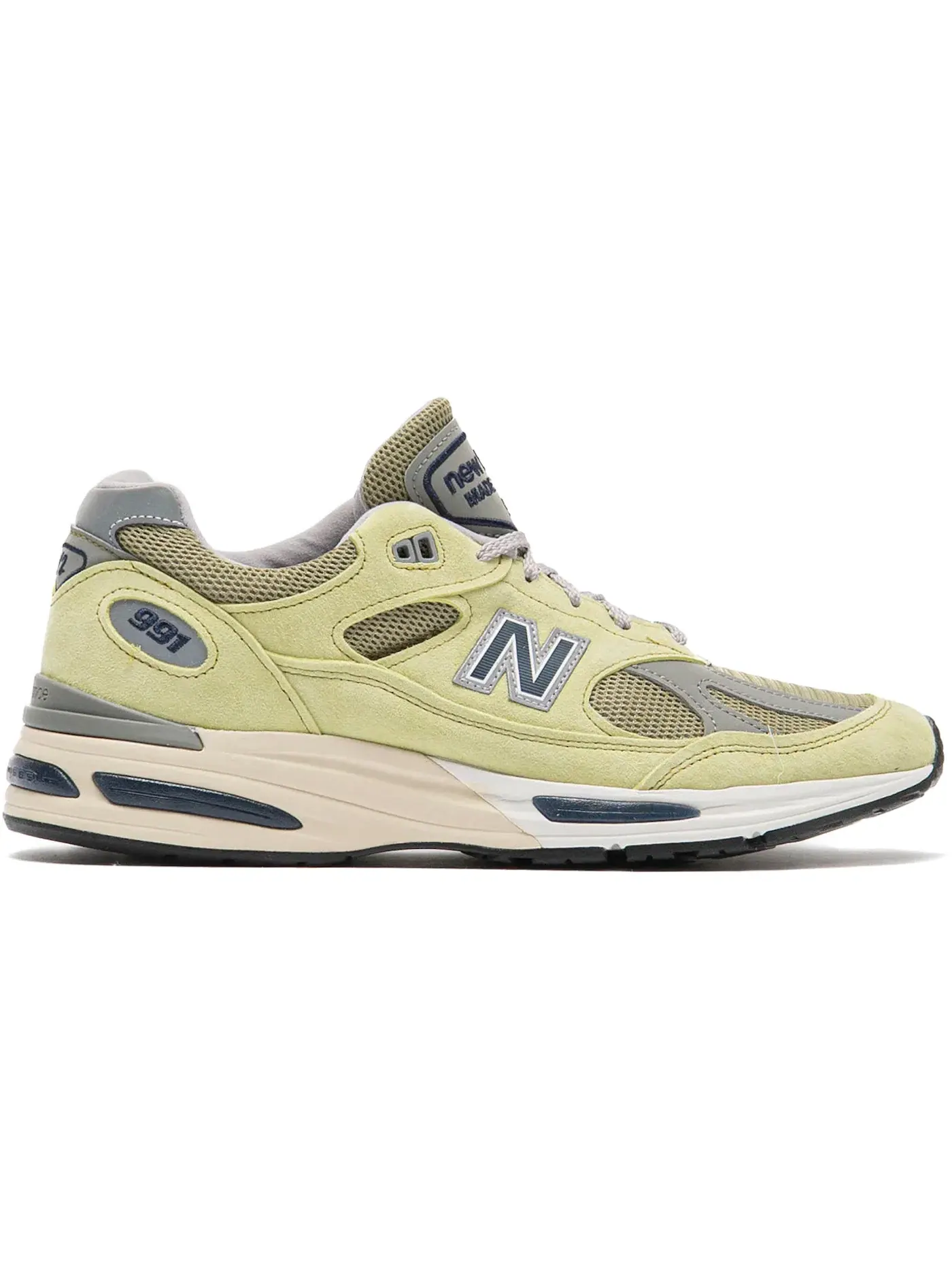 Мужские кроссовки Lifestyle New Balance 991v2 — изображение 1 из 1, зеленый