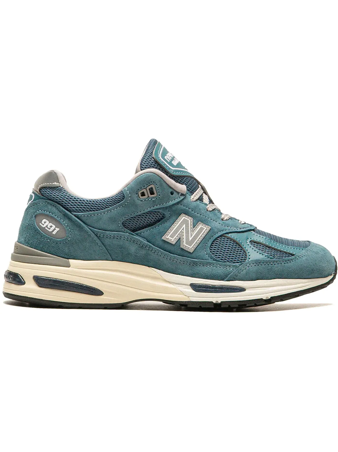 Мужские кроссовки Lifestyle New Balance 991v2 — изображение 1 из 1, синий/серебристый
