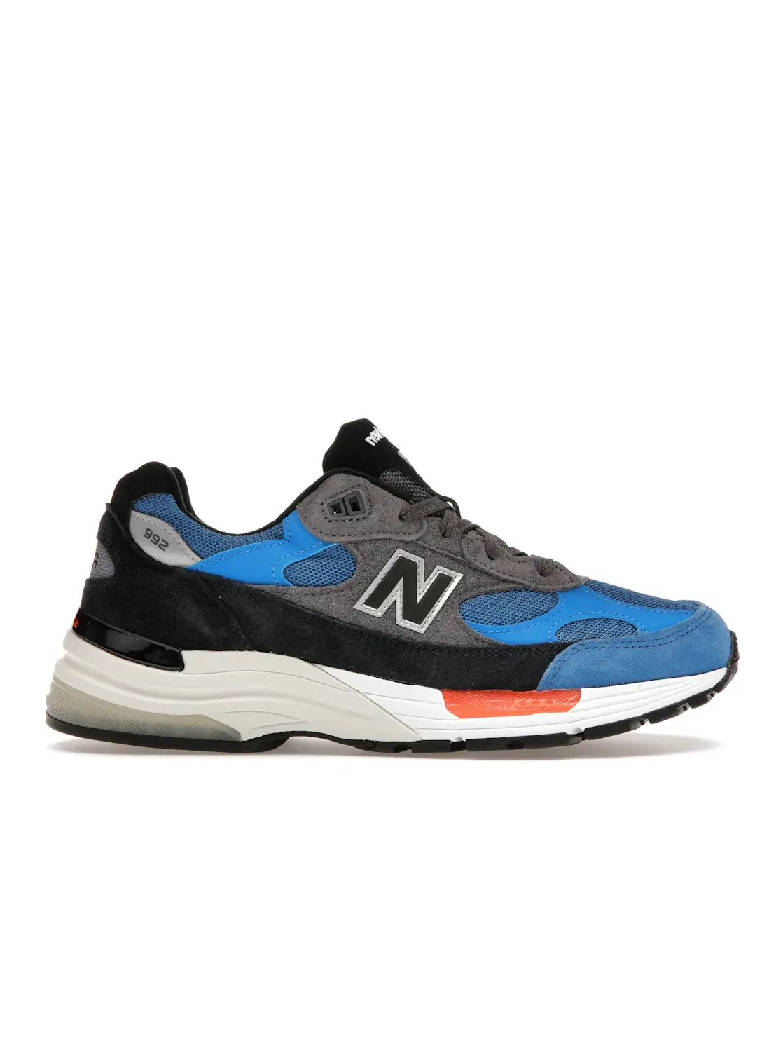 Мужские кроссовки Lifestyle New Balance 992 — изображение 1 из 4, черный/синий/серый