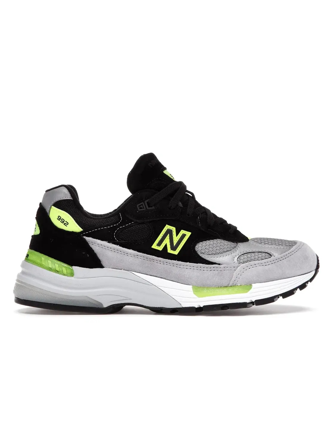 Мужские кроссовки Lifestyle New Balance 992 — изображение 1 из 4, черный/серый
