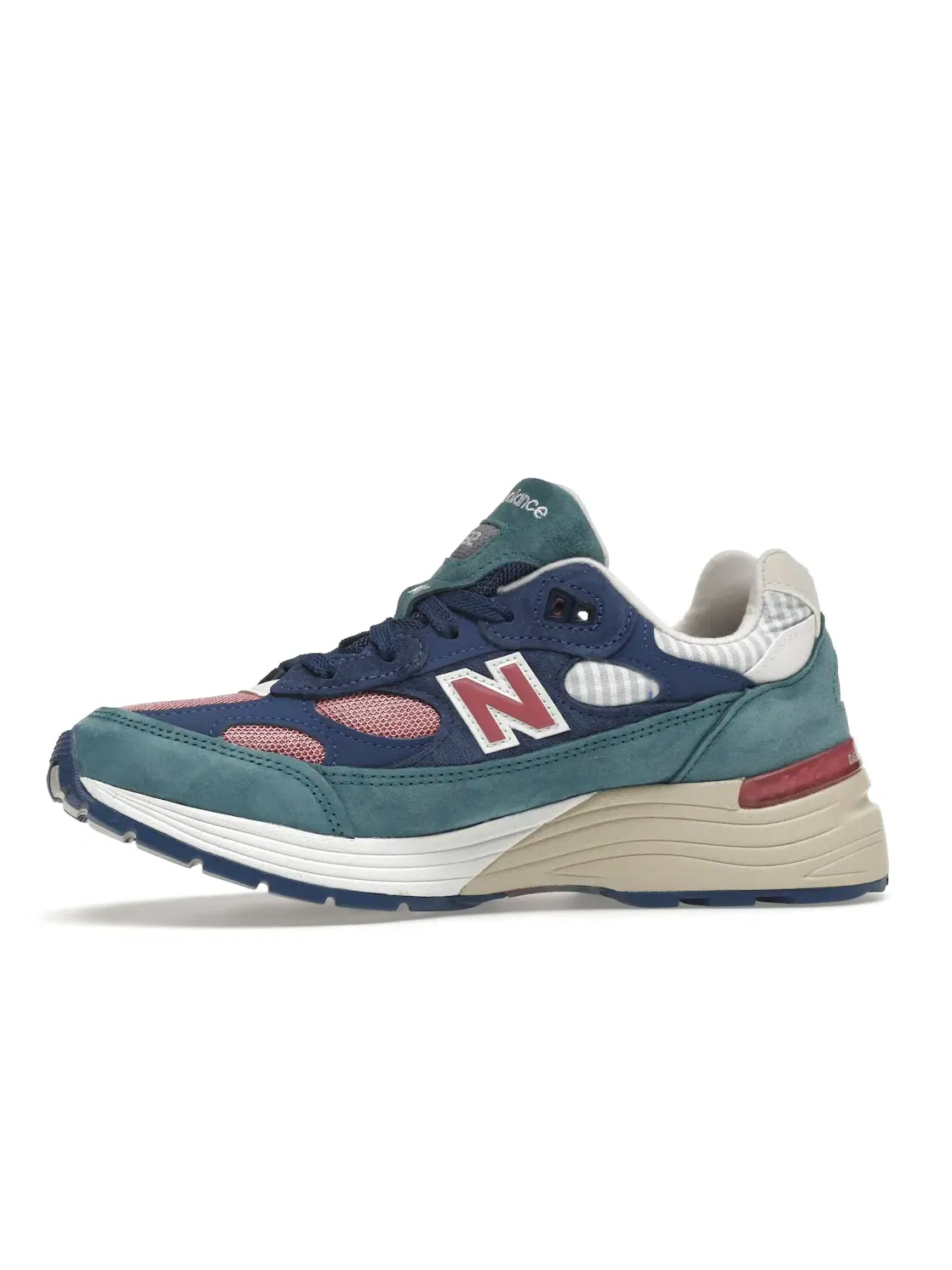Мужские кроссовки Lifestyle New Balance 992 — изображение 3 из 4, синий/-розовый