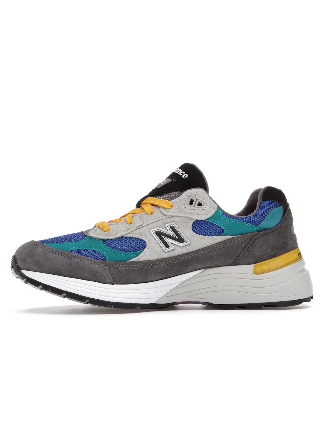 Мужские кроссовки Lifestyle New Balance 992 Colorblock New Balance — изображение 3 из 4, бежевый/-серый