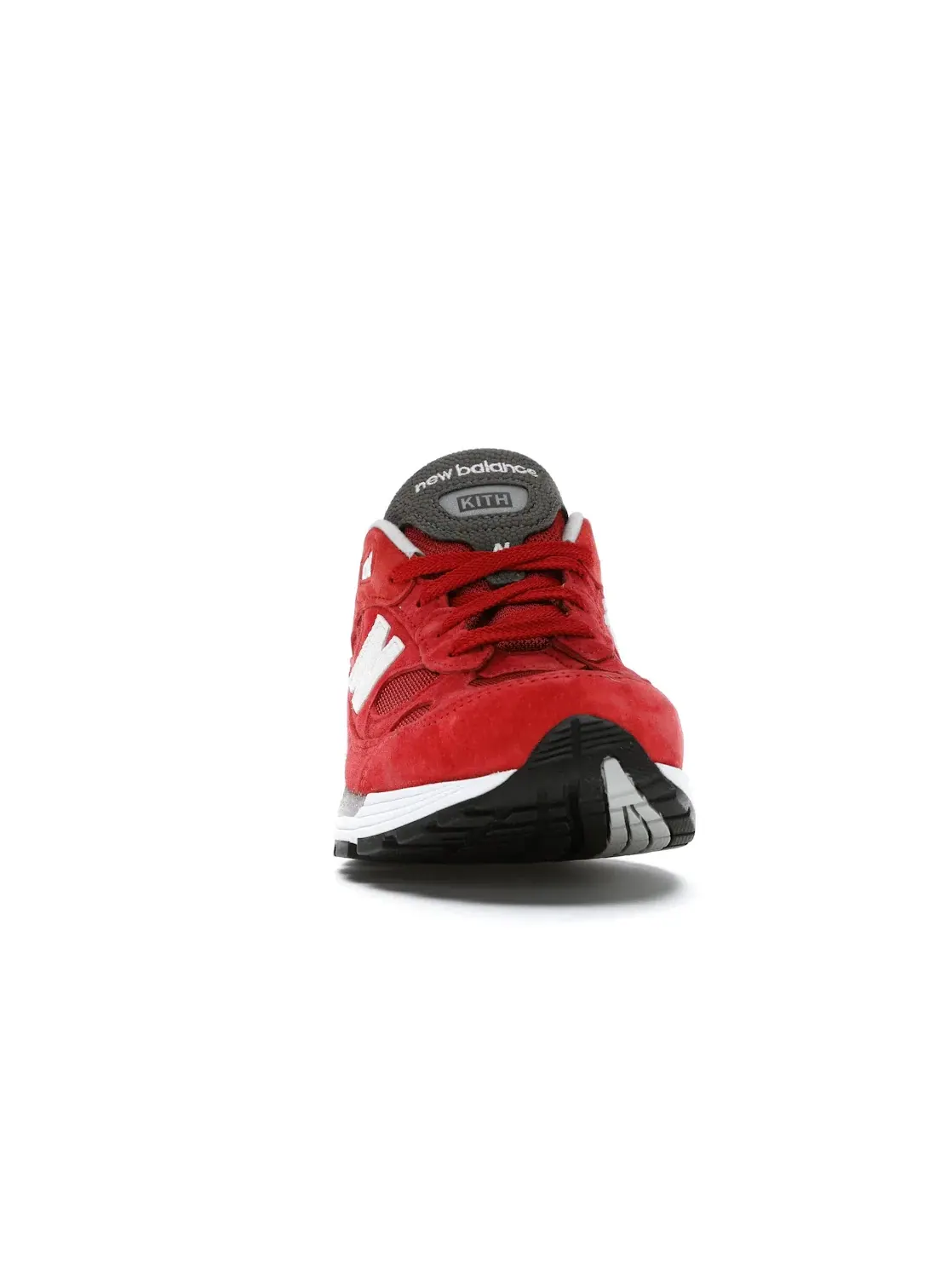 Мужские кроссовки с принтом New Balance 992 — изображение 2 из 4, красный/белый