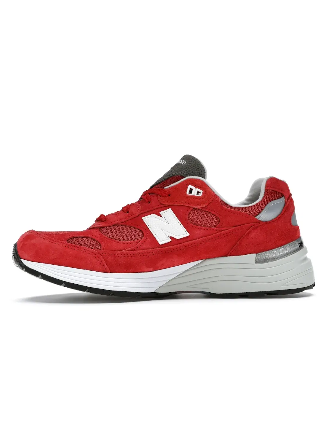 Мужские кроссовки с принтом New Balance 992 — изображение 3 из 4, красный/белый
