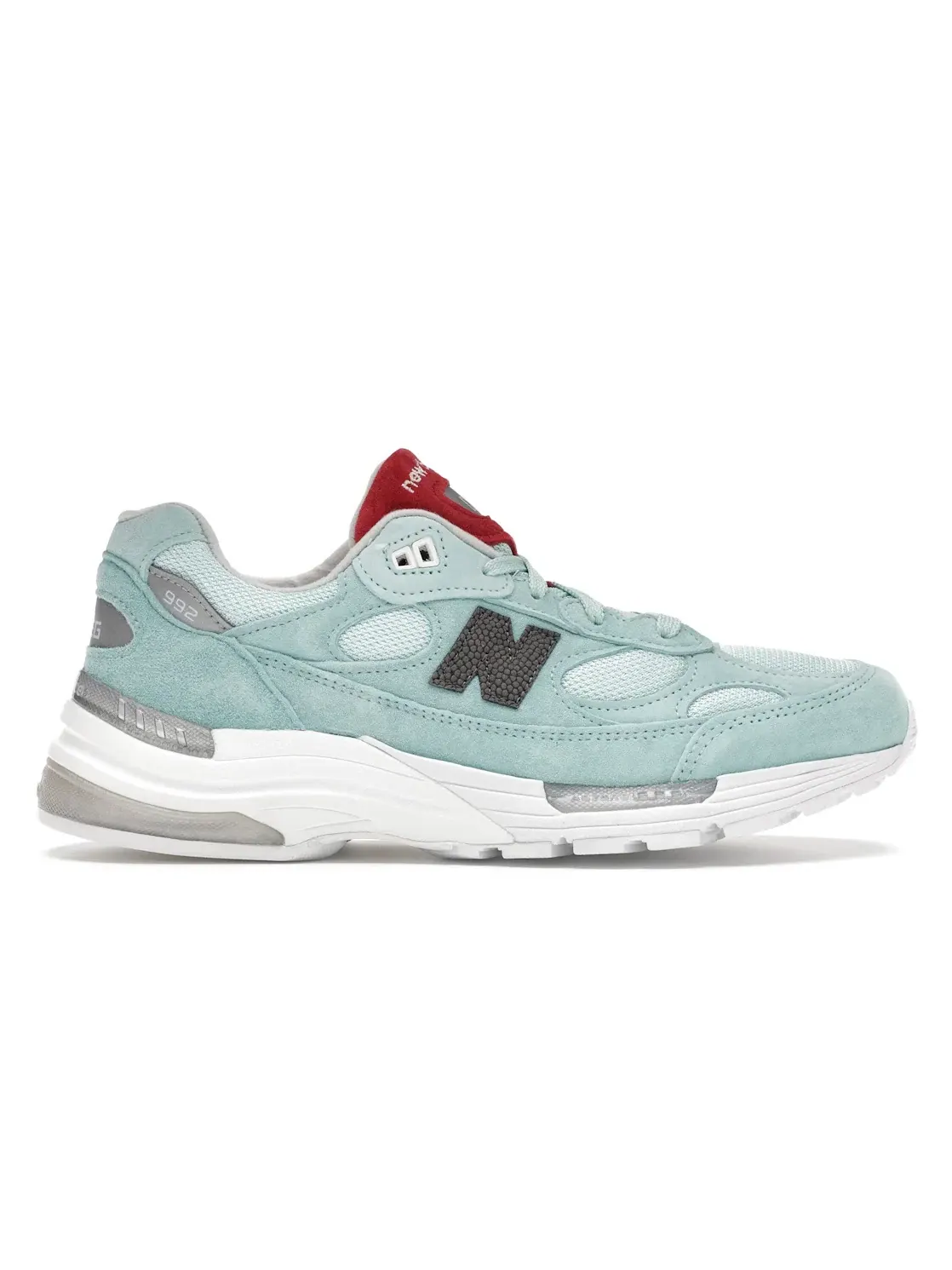 Мужские кроссовки Lifestyle с принтом New Balance 992 New Balance — изображение 1 из 4, серый