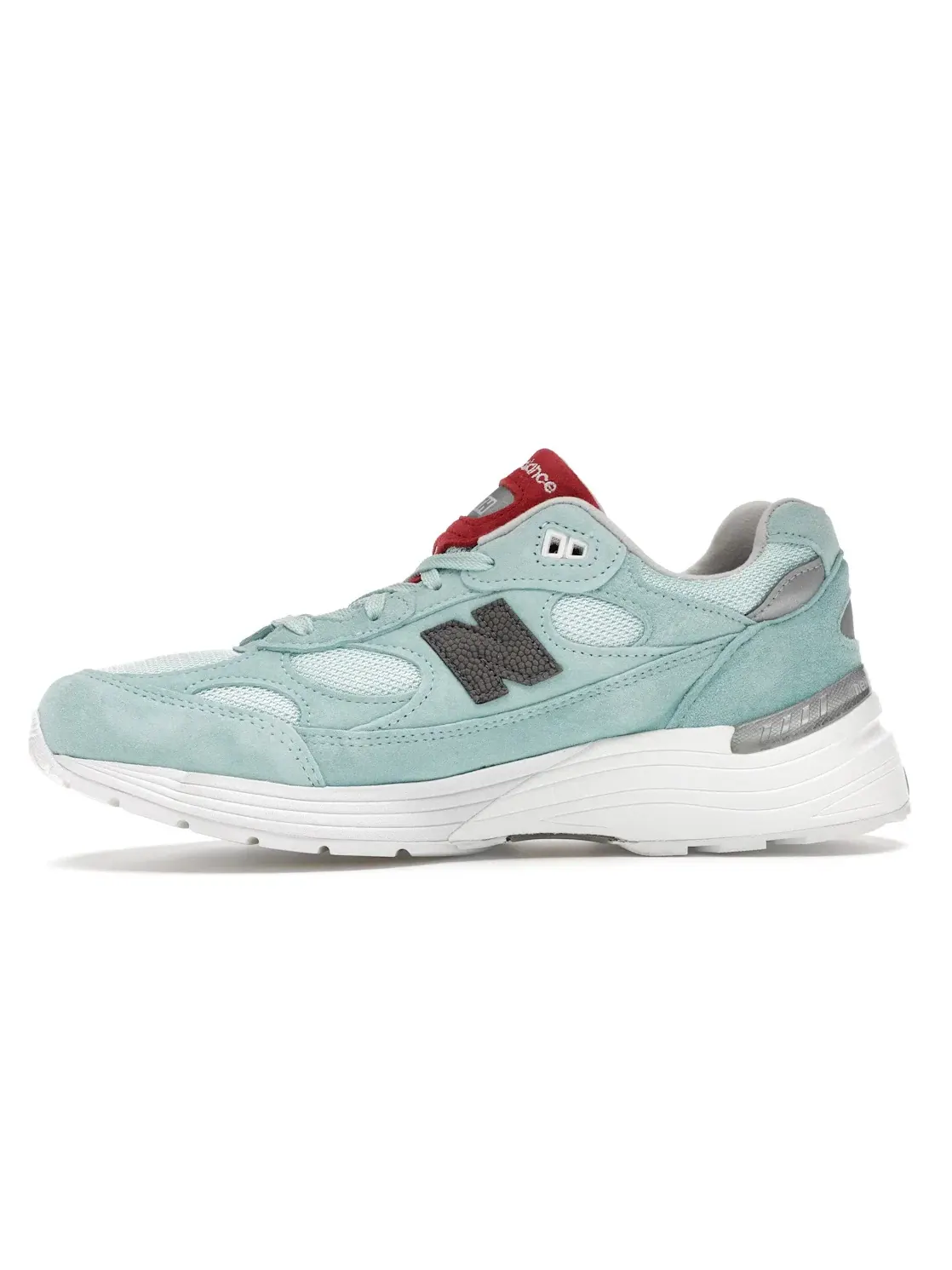 Мужские кроссовки Lifestyle с принтом New Balance 992 New Balance — изображение 3 из 4, серый