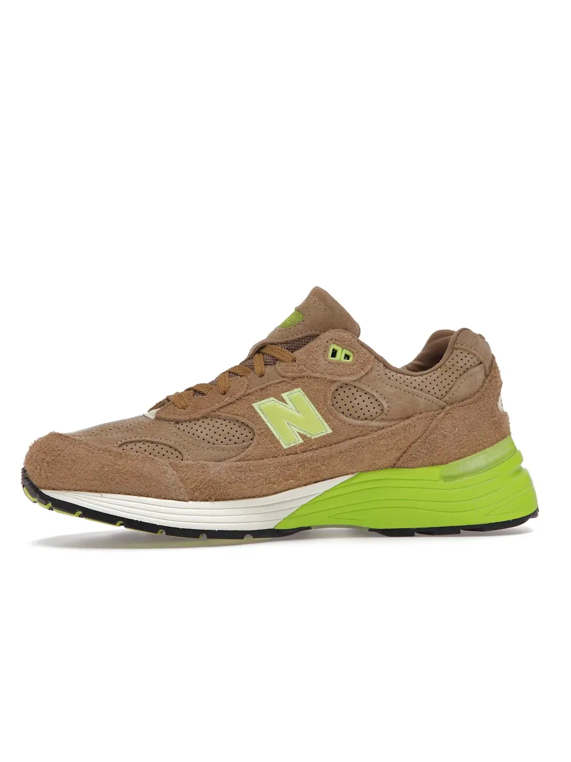 Мужские кроссовки с принтом New Balance 992 — изображение 3 из 4, бежевый