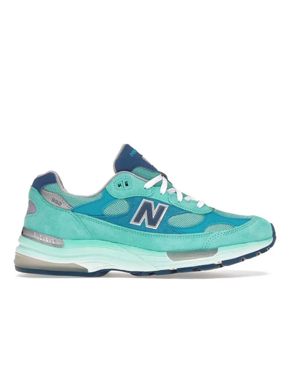 Мужские кроссовки Lifestyle с замшевыми вставками New Balance 992 — изображение 1 из 4