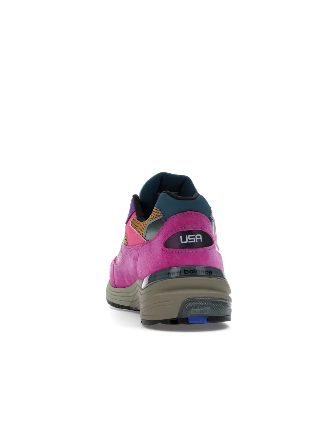 Мужские кроссовки с коллаборацией Action Bronson New Balance 992 — изображение 4 из 4, розовый