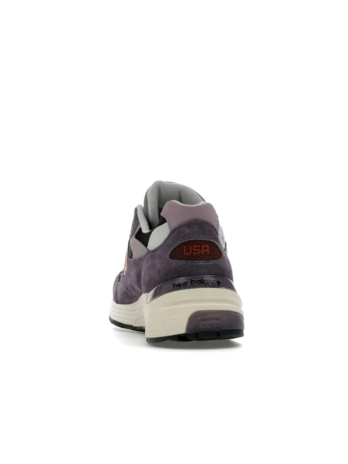 Мужские кроссовки Lifestyle с замшевым верхом New Balance 992 — изображение 4 из 4, серый