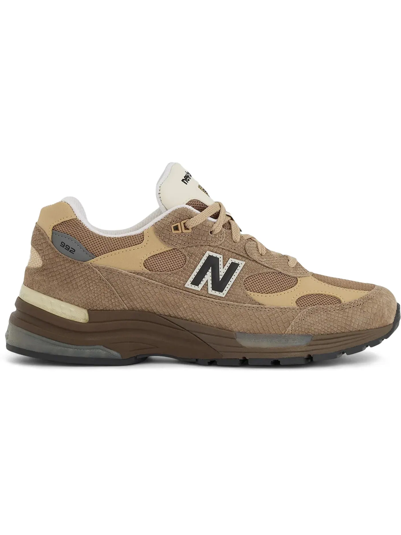 Мужские кроссовки lifestyle New Balance 992 — изображение 1 из 1, желтый