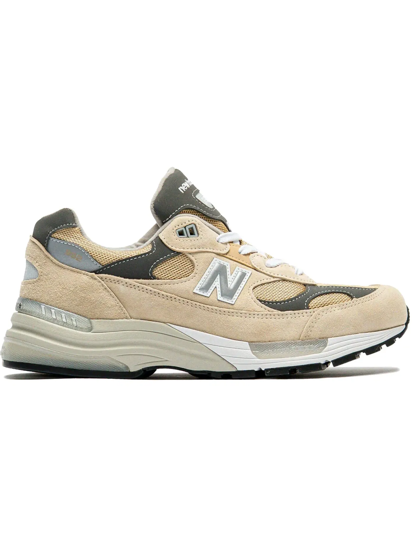Мужские кроссовки Lifestyle New Balance 992 — изображение 1 из 1, белый/серый