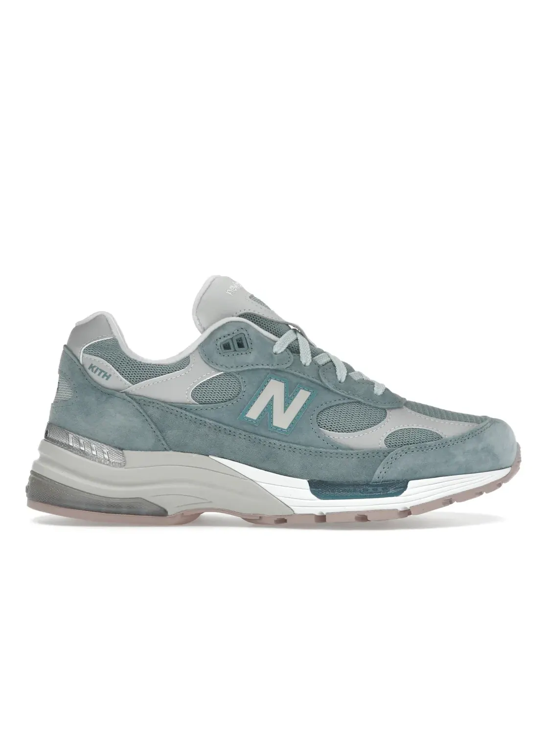 Мужские кроссовки с принтом New Balance 992 — изображение 1 из 4, синий/серый