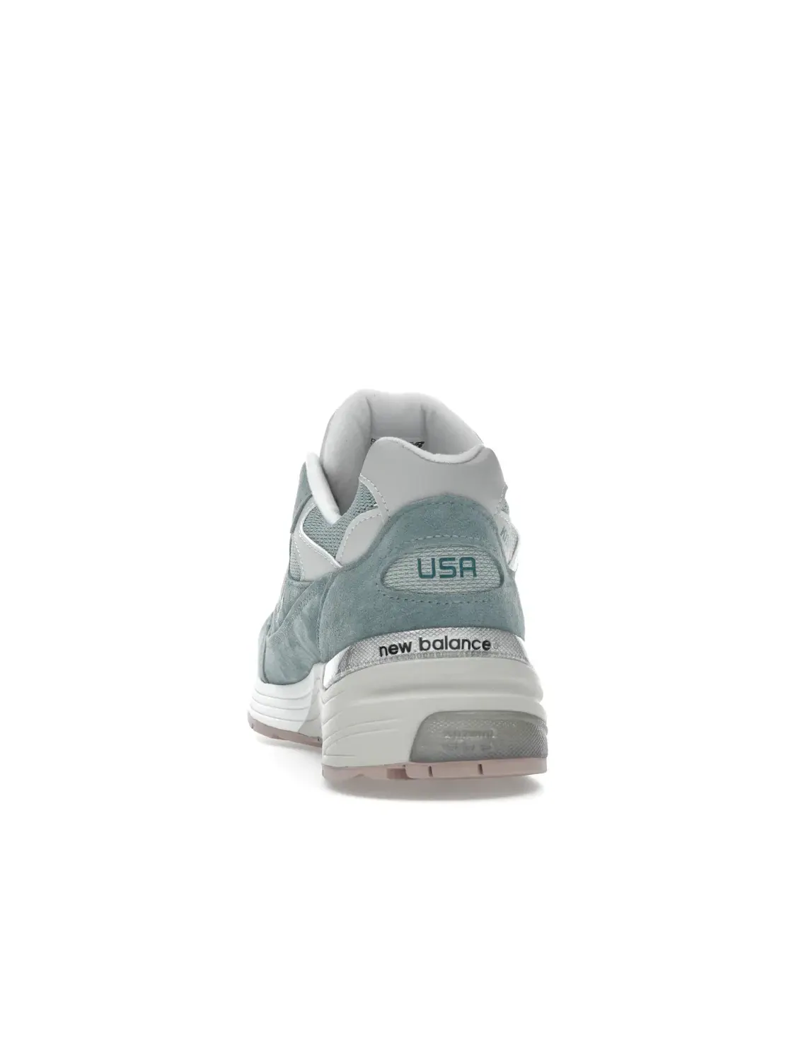 Мужские кроссовки с принтом New Balance 992 — изображение 4 из 4, синий/серый
