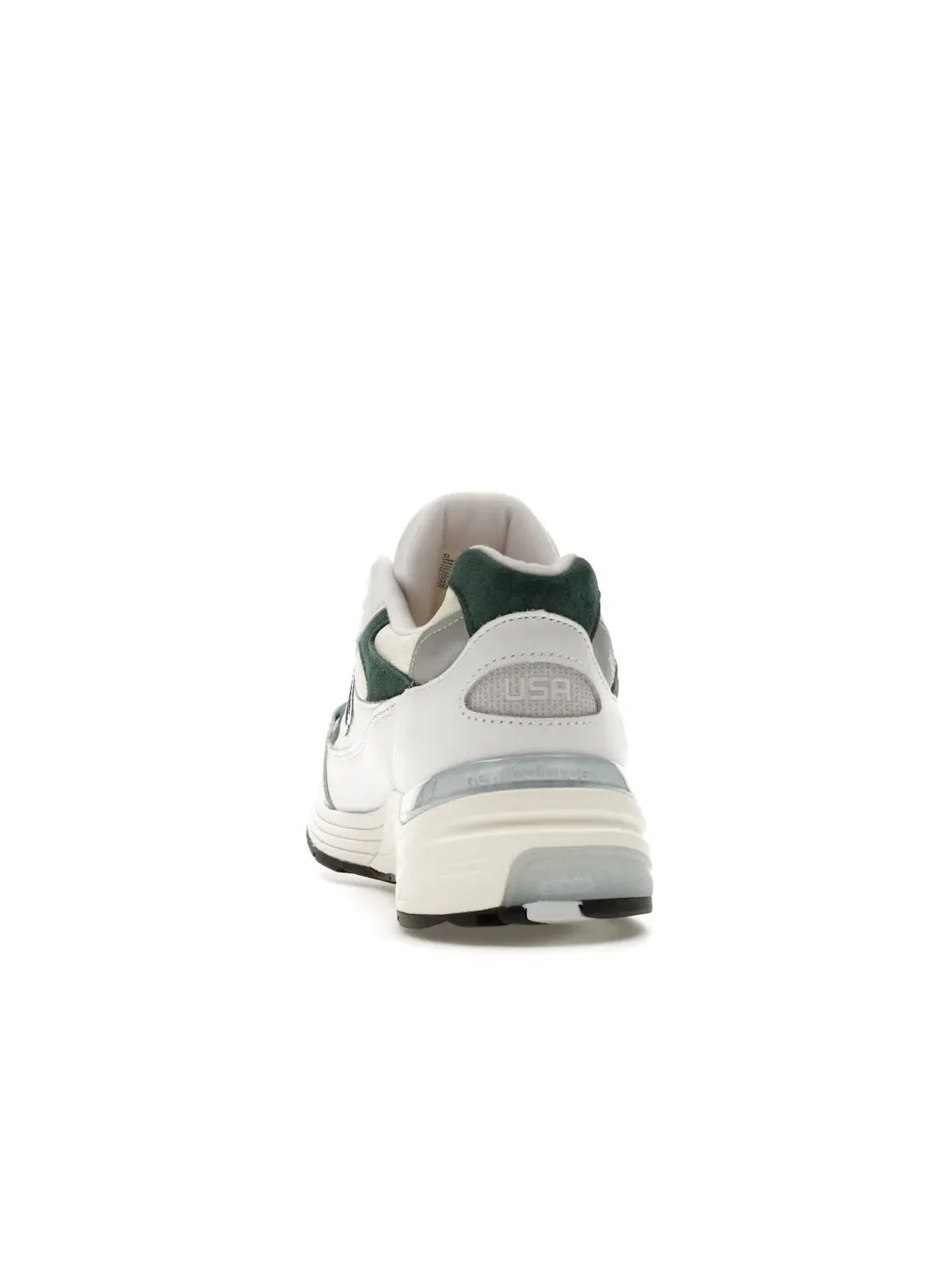 Мужские кроссовки Lifestyle New Balance 992 — изображение 4 из 4, белый/зеленый