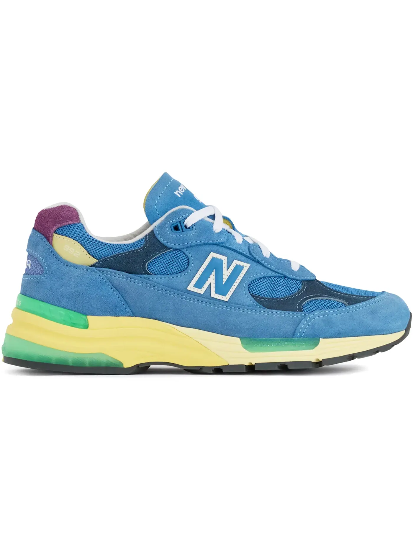 Мужские кроссовки Lifestyle New Balance 992 — изображение 1 из 1, зеленый