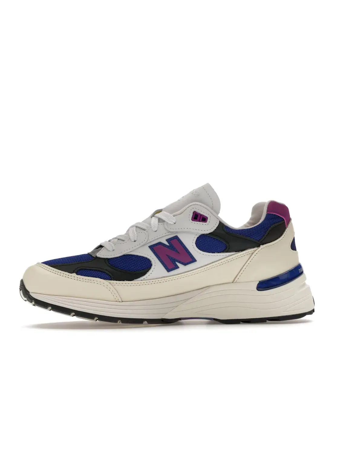 Мужские кроссовки Lifestyle New Balance 992 — изображение 3 из 4, белый//фиолетовый
