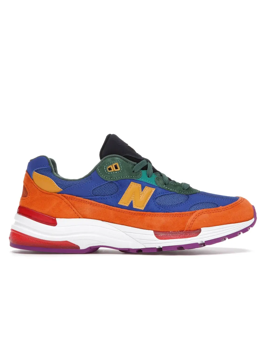 Мужские кроссовки с цветным дизайном New Balance 992 — изображение 1 из 4, мульти