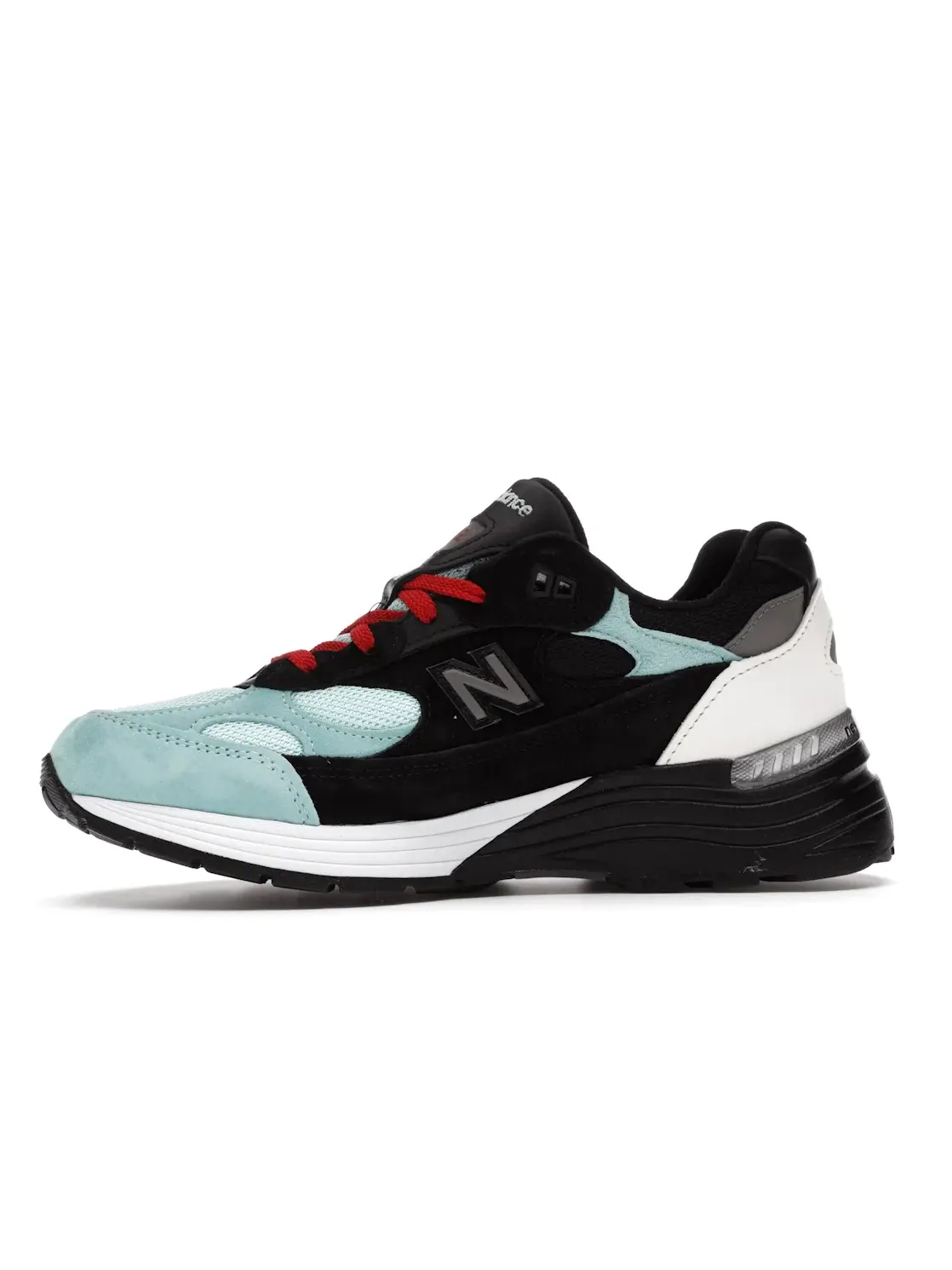 Мужские кроссовки Lifestyle с принтом New Balance 992 — изображение 3 из 4, черный/светлый синий