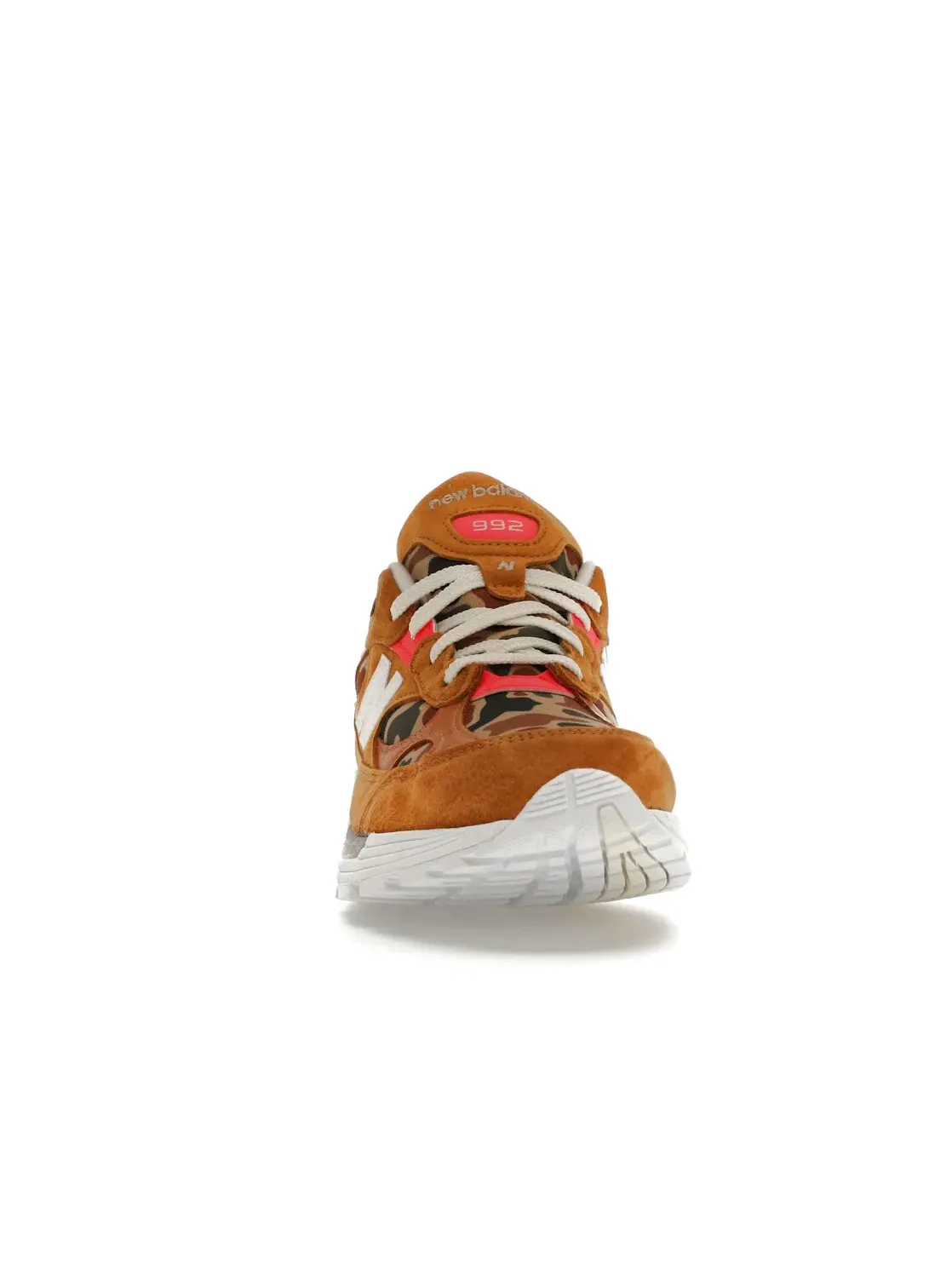 Мужские кроссовки с принтом Todd Snyder Duck Camo New Balance 992 — изображение 2 из 4, бежевый/-оранжевый