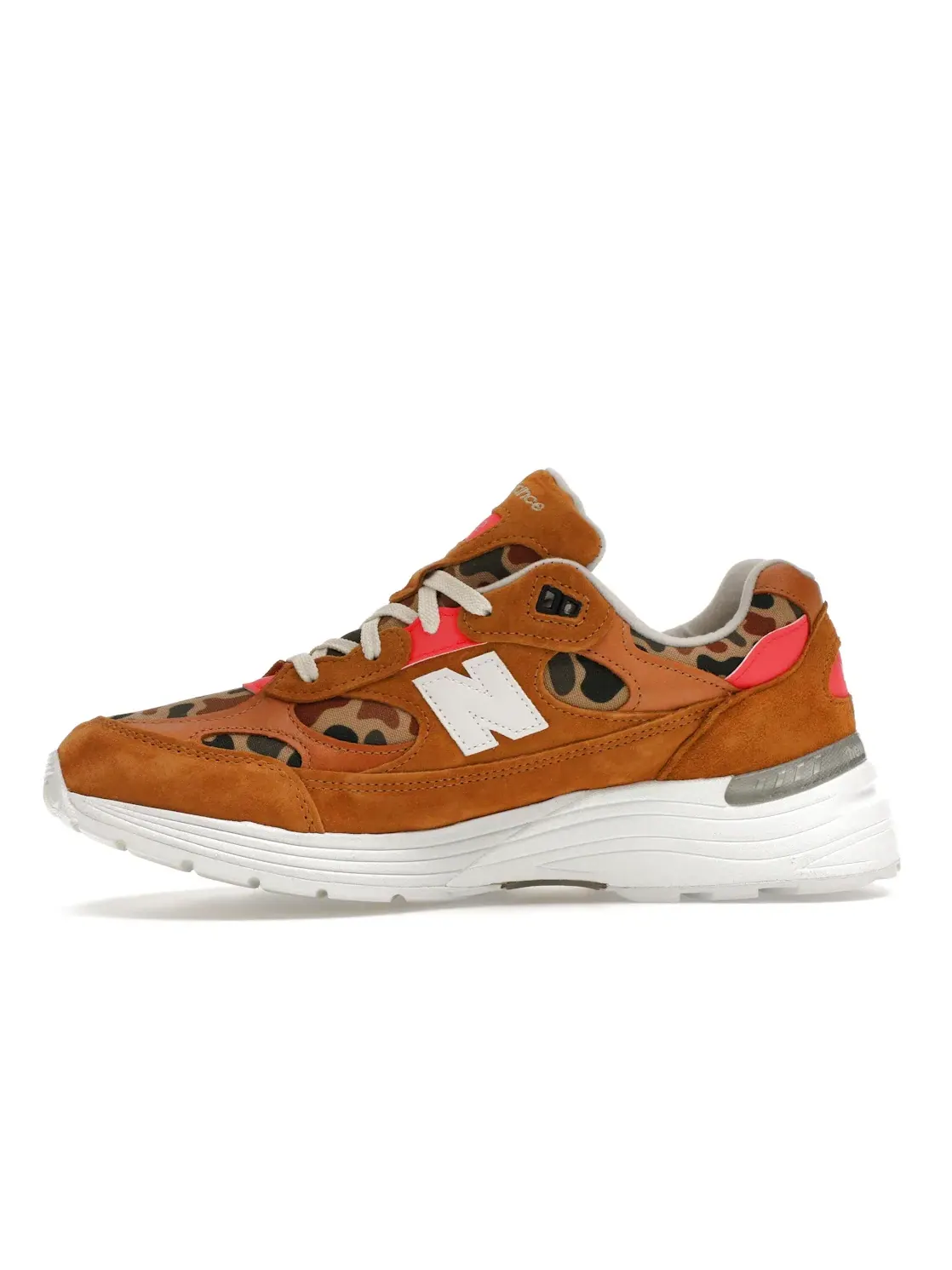 Мужские кроссовки с принтом Todd Snyder Duck Camo New Balance 992 — изображение 3 из 4, бежевый/-оранжевый