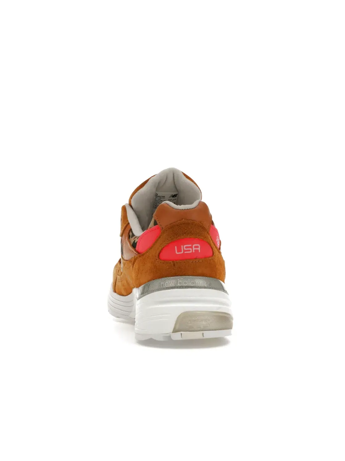 Мужские кроссовки с принтом Todd Snyder Duck Camo New Balance 992 — изображение 4 из 4, бежевый/-оранжевый
