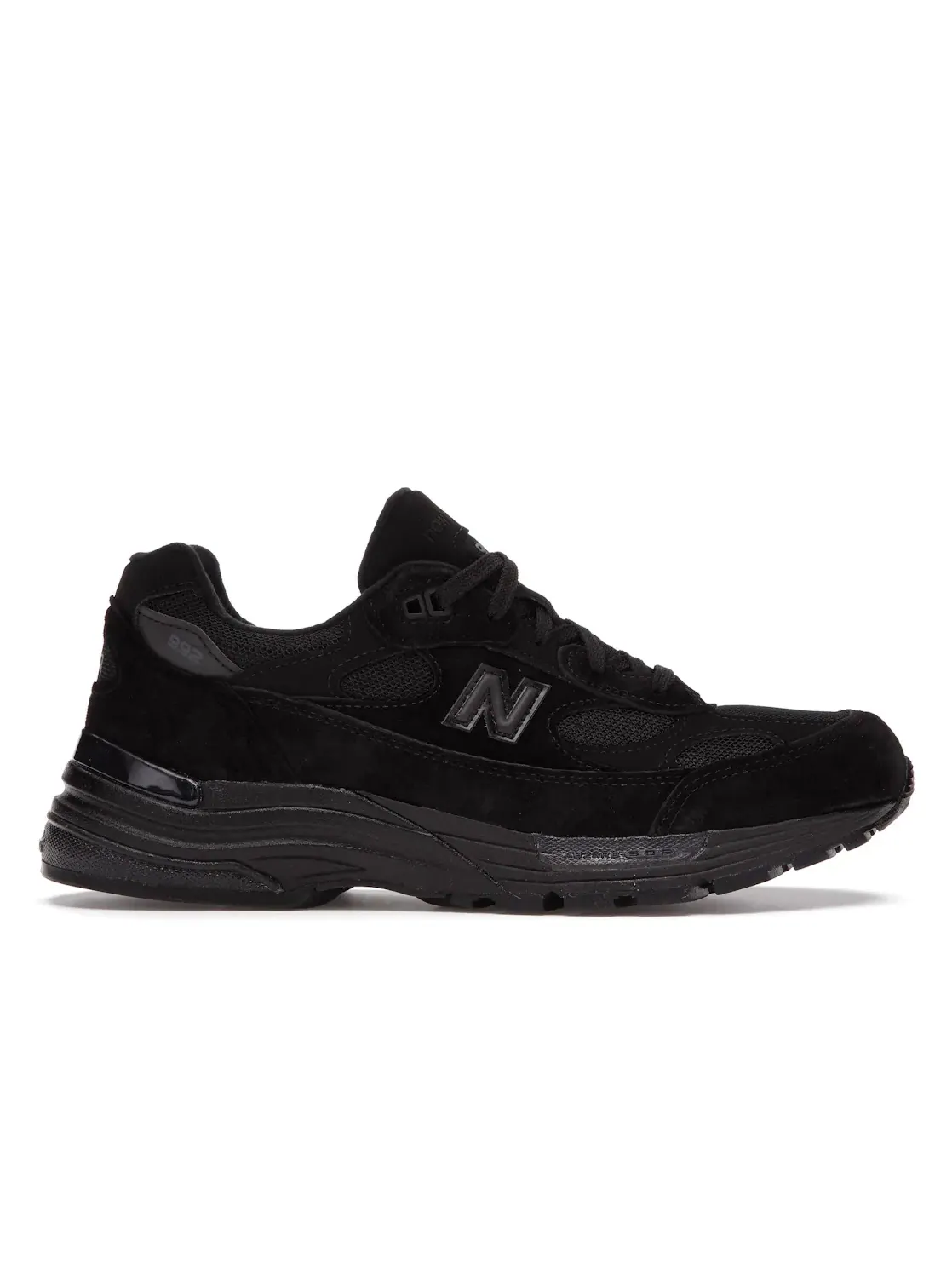 Мужские кроссовки Lifestyle с амортизацией New Balance 992 — изображение 1 из 4, черный черный черный