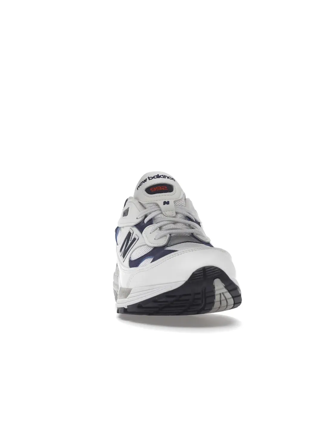 Мужские кроссовки Lifestyle New Balance 992 — изображение 2 из 4, белый/темно-синий