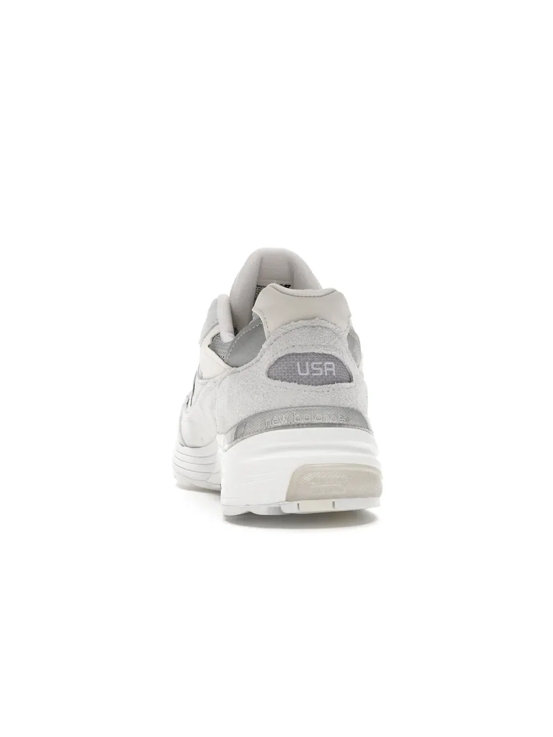 Мужские кроссовки Lifestyle New Balance 992 — изображение 4 из 4, белый/серебристый