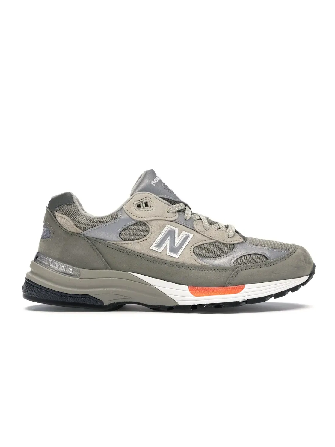 Мужские кроссовки Lifestyle с коллаборацией WTAPS New Balance 992 — изображение 1 из 4, серый