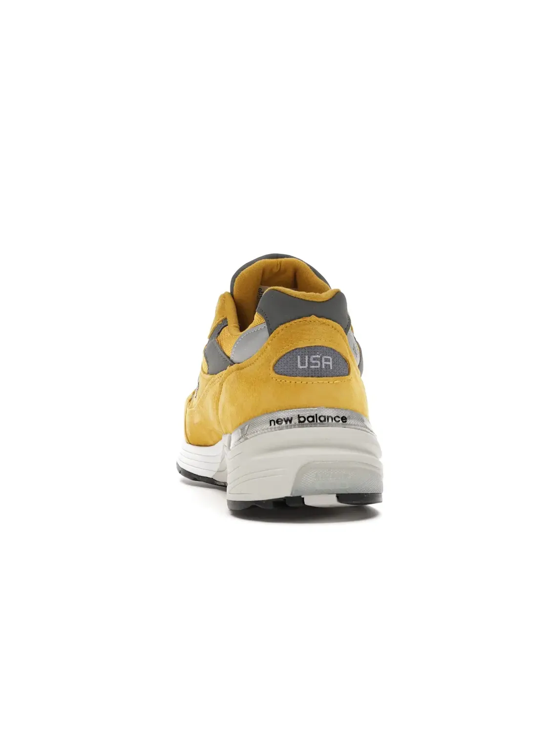 Мужские кроссовки Lifestyle New Balance 992 — изображение 4 из 4, желтый серый